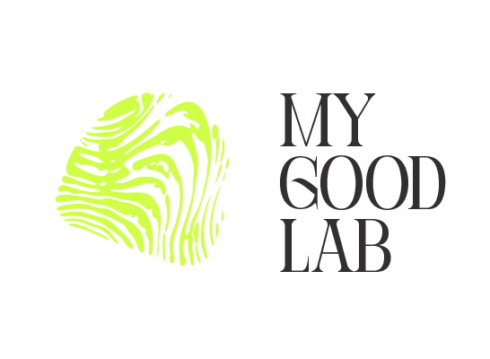 Logo de My Good Lab, marque de compléments alimentaires destinée à améliorer l'expérience client en hôtellerie.